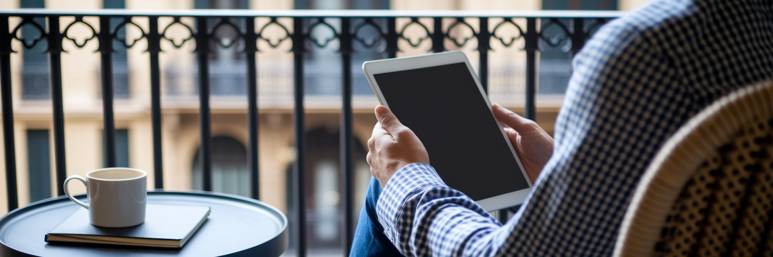 Digital creator enjoying business success.